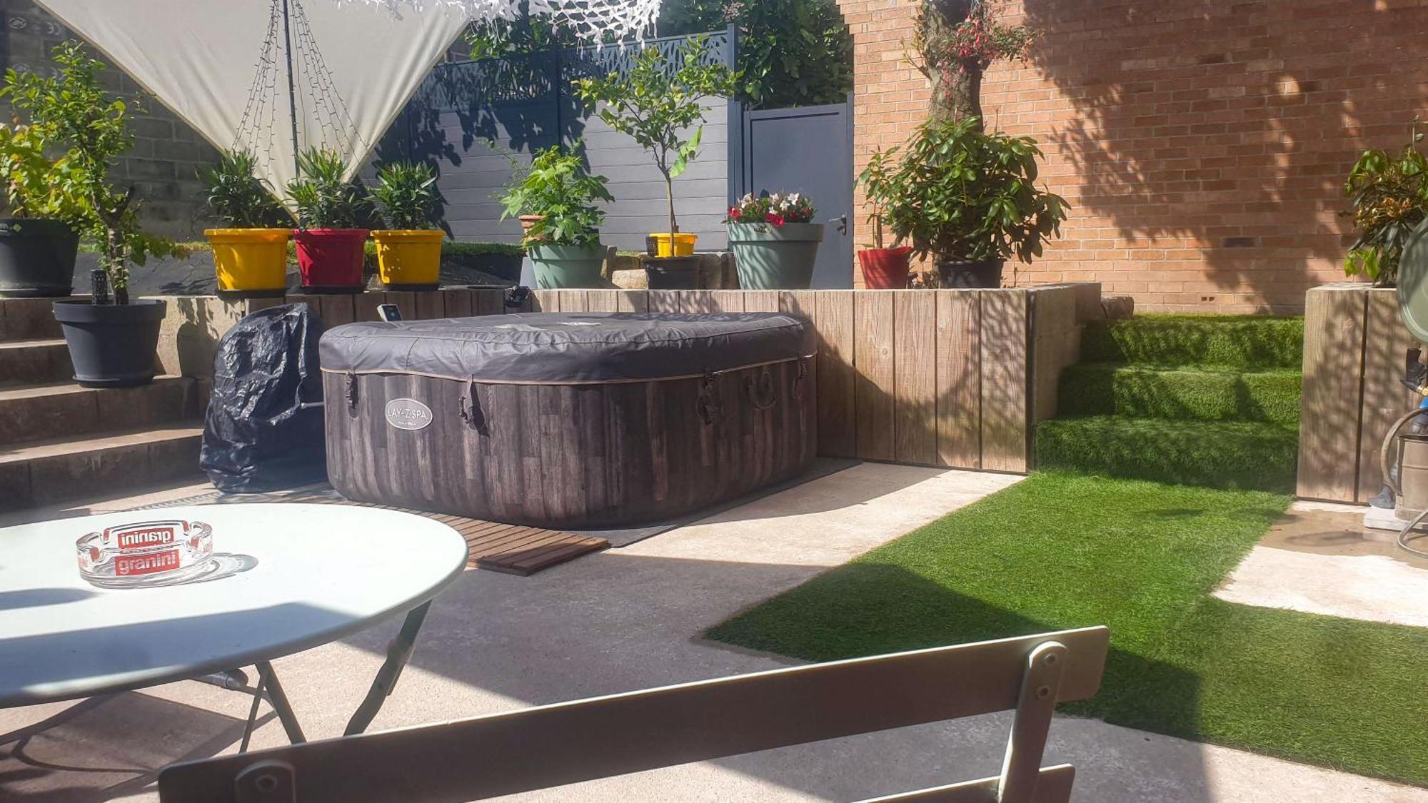 Gary Suite - Studio Cosy, Spa Et Jardin Privatif A 4 Min De Cambrai Awoingt 외부 사진