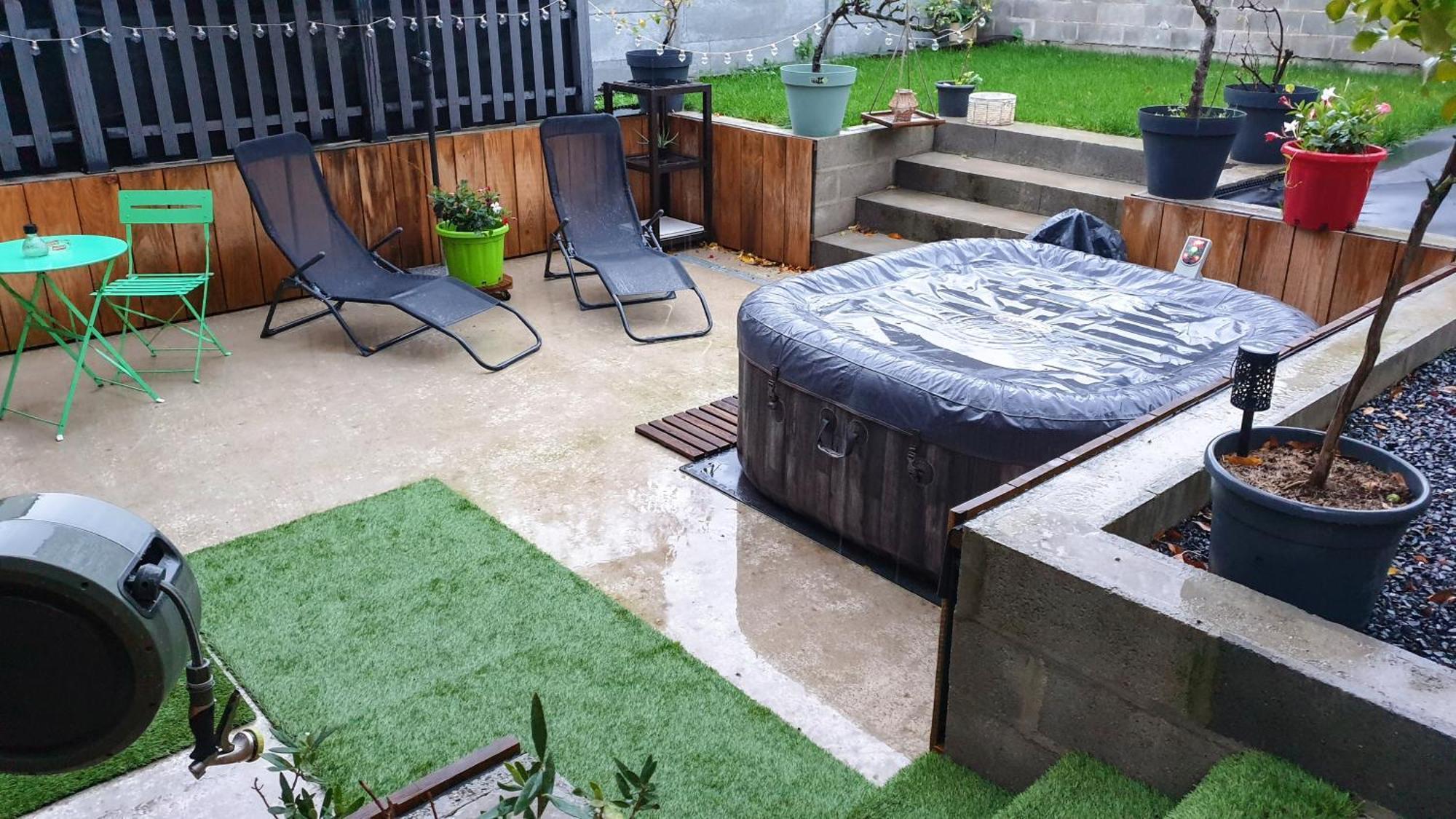 Gary Suite - Studio Cosy, Spa Et Jardin Privatif A 4 Min De Cambrai Awoingt 외부 사진